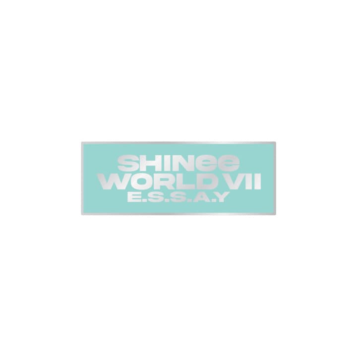 SHINEE - SHINEE WORLD VII E.S.S.A.Y OFFICIAL MERCH BADGE (LOGO VER.)
