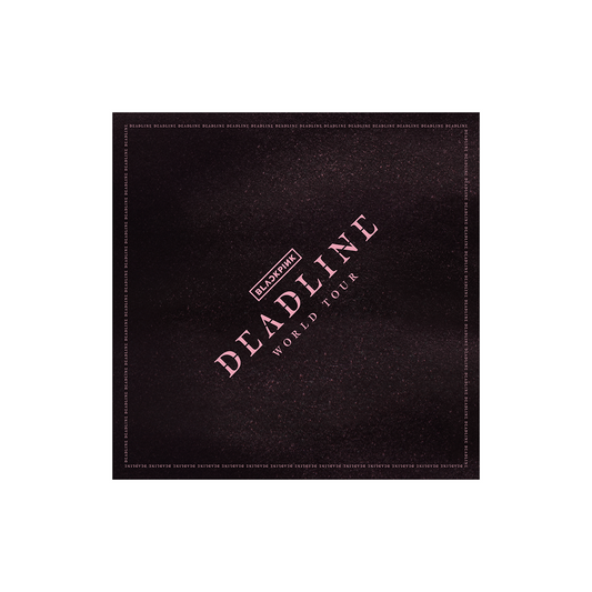 BLACKPINK - WORLD TOUR DEADLINE OFFICIAL MERCH BLACKPINK TOUR BANDANA