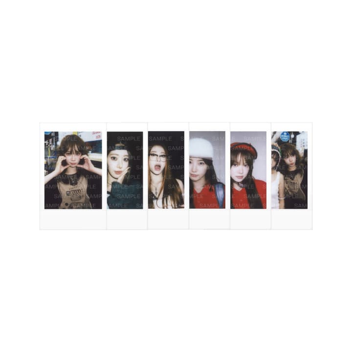 LE SSERAFIM - SPAGHETTI OFFICIAL MERCH INSTANT PHOTO CARD