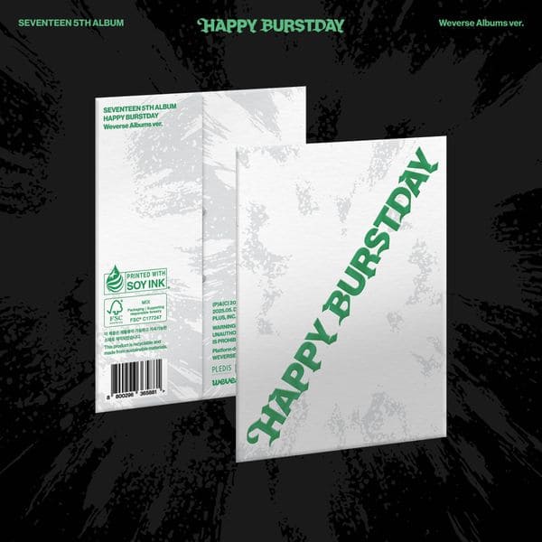 SEVENTEEN - 5TH FULL ALBUM HAPPY BURSTDAY WEVERSE ALBUMS VER.