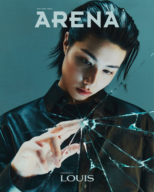 LNGSHOT - ARENA HOMME+ MAGAZINE 2026 MAY ISSUE F TYPE (LNGSHOT LOUIS COVER)