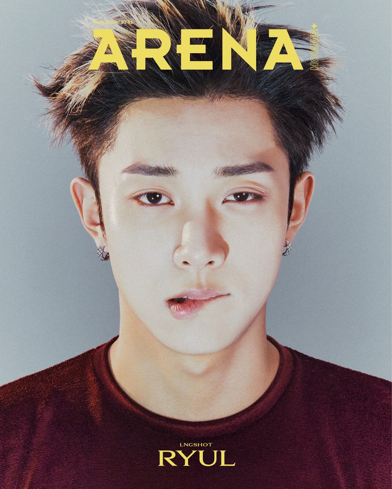 LNGSHOT - ARENA HOMME+ MAGAZINE 2026 MAY ISSUE D TYPE (LNGSHOT RYUL COVER)