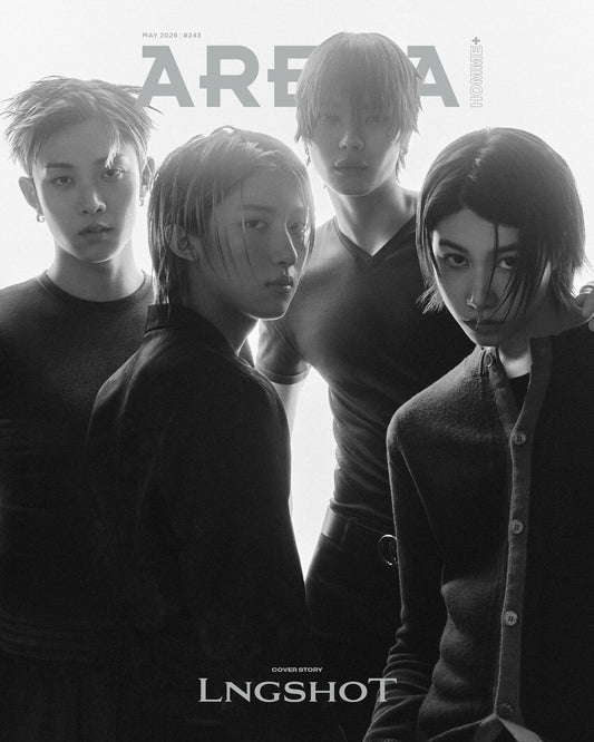 LNGSHOT - ARENA HOMME+ MAGAZINE 2026 MAY ISSUE B TYPE (LNGSHOT GROUP COVER)