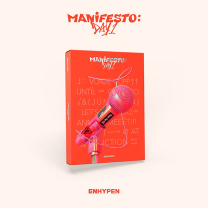 ENHYPEN - 3RD MINI ALBUM MANIFESTO : DAY 1