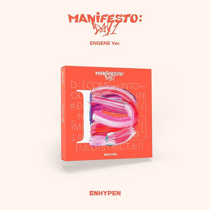ENHYPEN - 3RD MINI ALBUM MANIFESTO : DAY 1 ENGENE VER.