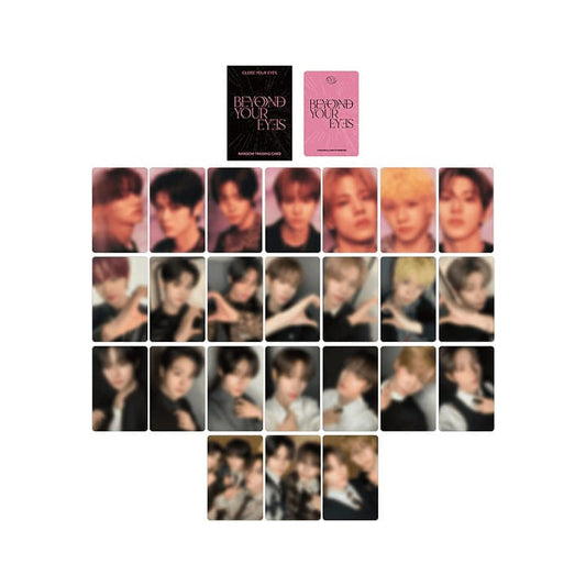 CLOSE YOUR EYES - 1ST TOUR BEYOND YOUR EYES OFFICIAL MERCH RANDOM TRADING CARD