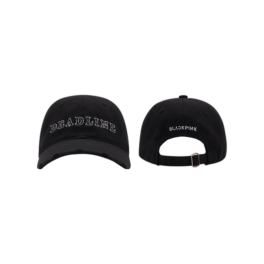 BLACKPINK - WORLD TOUR DEADLINE OFFICIAL MERCH BLACKPINK EMBROIDERED LOGO BALLCAP