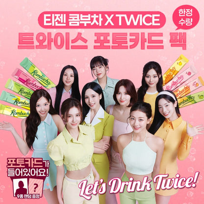 TWICE X TEAZEN KOMBUCHA TWICE PHOTOCARD PACK EDITION