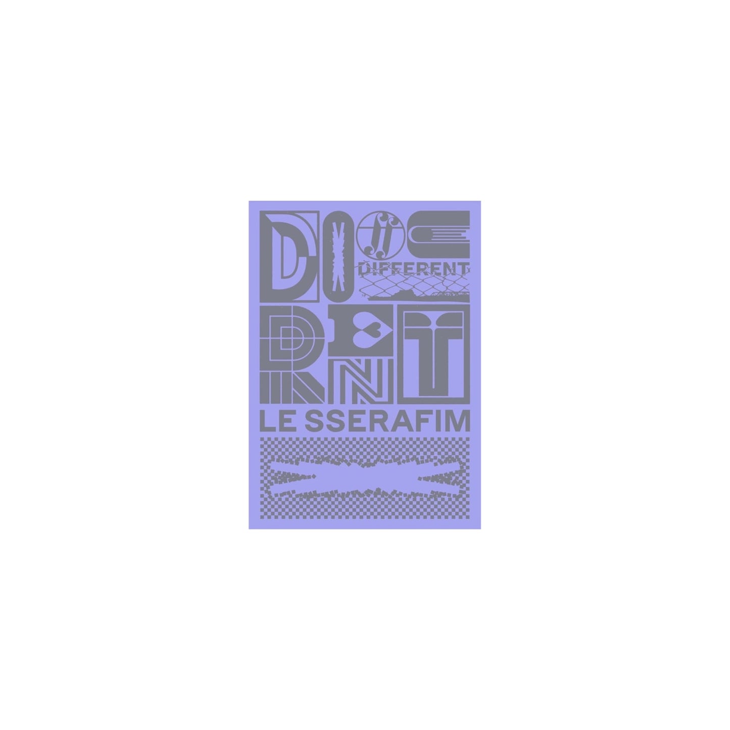 LE SSERAFIM - JAPAN 4TH SINGLE ALBUM DIFFERENT (OFFBEAT CLOVE)