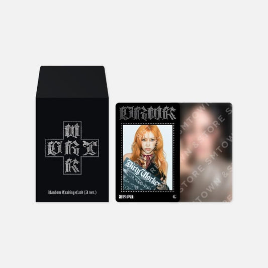 AESPA - DIRTY WORK OFFICIAL MERCH RANDOM TRADING CARD SET A