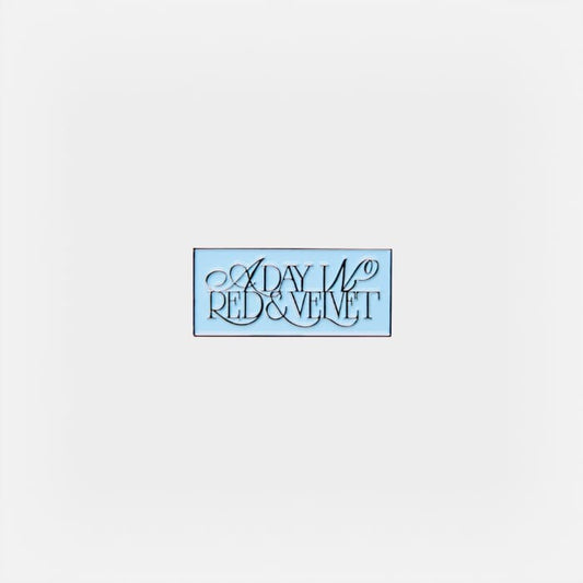RED VELVET - FAN CONCERT A DAY IN RED & VELVET OFFICIAL MERCH BADGE