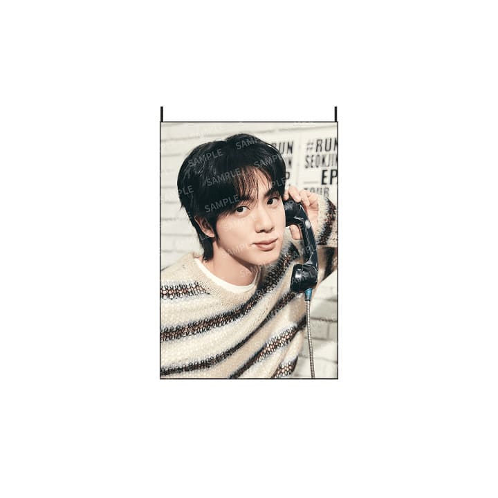BTS JIN - RUNSEOKJIN OFFICIAL MERCH FABRIC POSTER