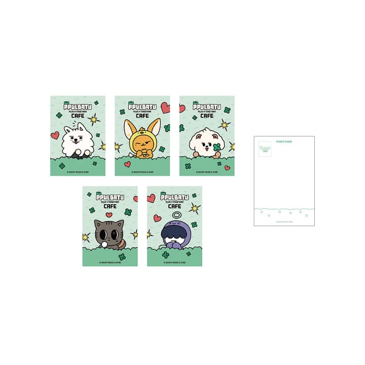 TXT - PPULBATU CAFE OFFICIAL MERCH POSTCARD SET