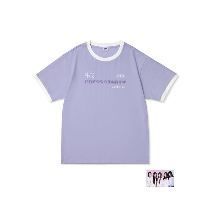 ILLIT - 2026 ILLIT LIVE PRESS START♥ ENCORE OFFICIAL MERCH S/S T-SHIRT