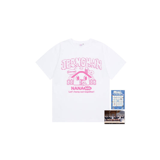 SEVENTEEN - NANA BNB WITH SEVENTEEN OFFICIAL MERCH T-SHIRT JEONGHAN