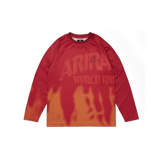BTS - WORLD TOUR ARIRANG OFFICIAL MERCH LONG SLEEVE T-SHIRT (RED)