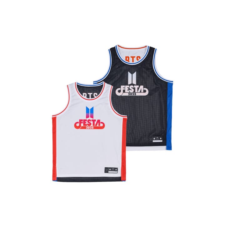 BTS - 2025 BTS FESTA X WEVERSE OFFICIAL MERCH REVERSIBLE BASKETBALL UNIFORM