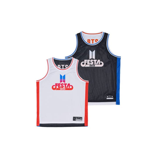 BTS - 2025 BTS FESTA X WEVERSE OFFICIAL MERCH REVERSIBLE BASKETBALL UNIFORM