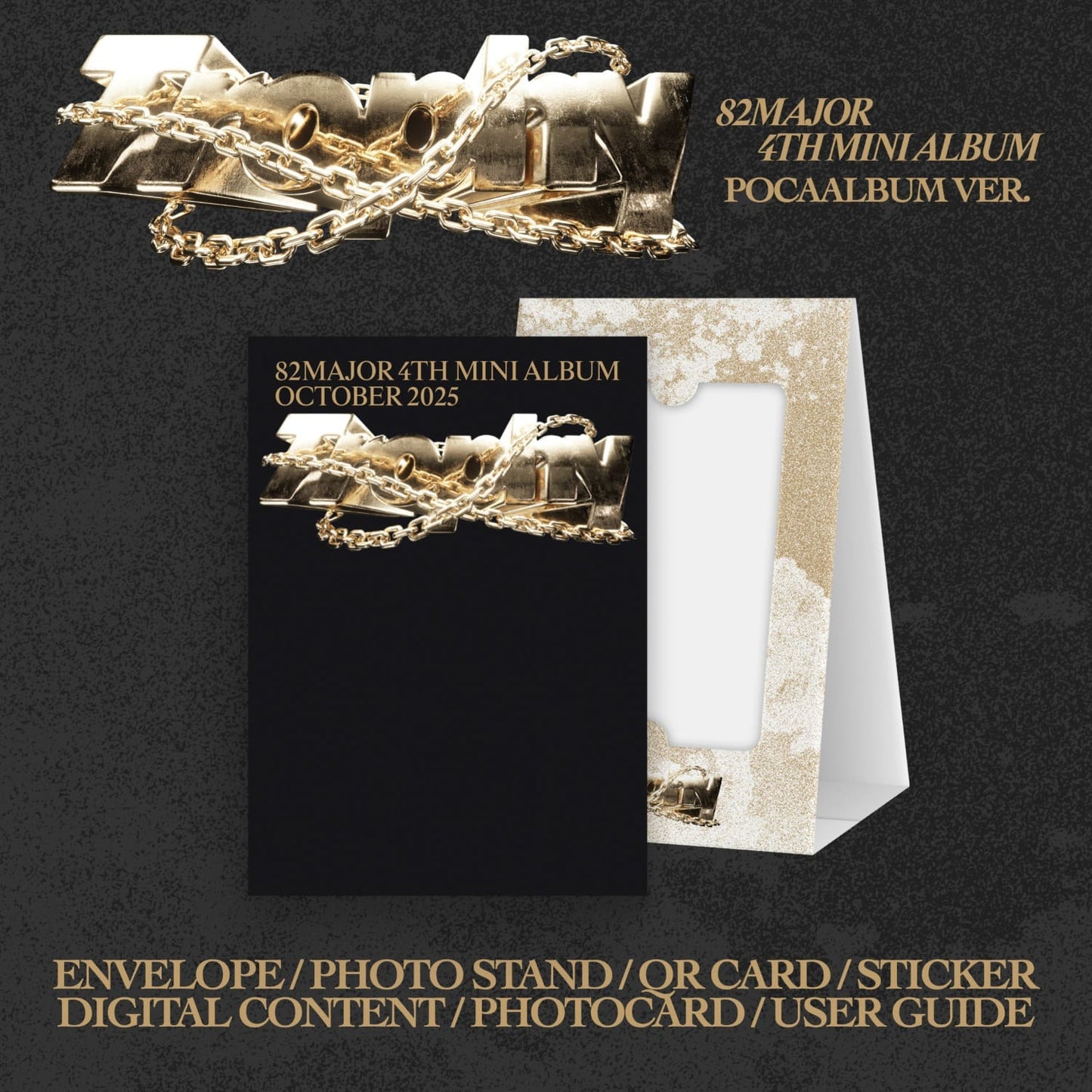 82MAJOR - 4TH MINI ALBUM TROPHY (POCAALBUM VER.)