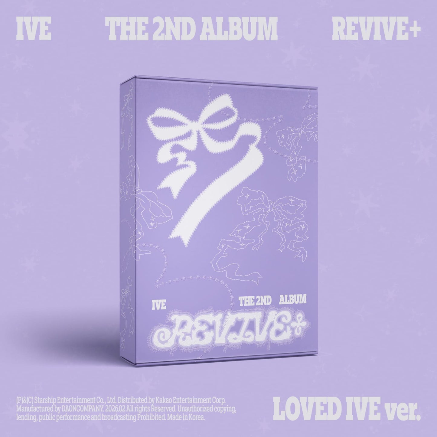 IVE - 2ND FULL ALBUM REVIVE+ (LOVED IVE VER.)