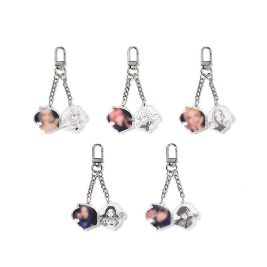LE SSERAFIM - MADE MY NIGHT OFFICIAL MERCH PHOTO KEYRING