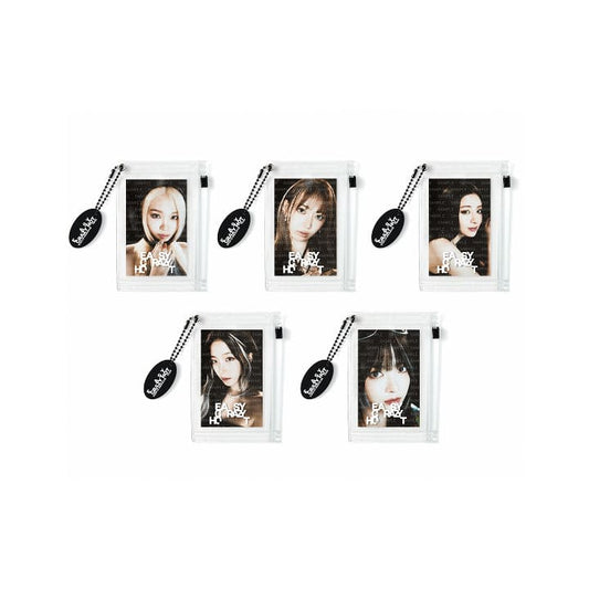LE SSERAFIM - EASY CRAZY HOT OFFICIAL MERCH PHOTO CARD POUCH SET