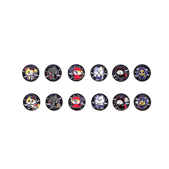 ENHYPEN - SPOOKY ENCHIN OFFICIAL MERCH GLOW STICKER ROLL (COSTUME)