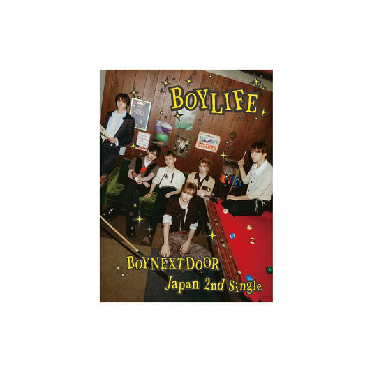 BOYNEXTDOOR - JAPAN 2ND SINGLE ALBUM BOYLIFE LIMITED EDITION B
