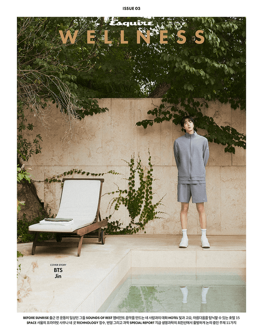 BTS JIN - ESQUIRE KOREA WELLNESS BOOK 2026 OCTOBER ISSUE C TYPE (JIN COVER)