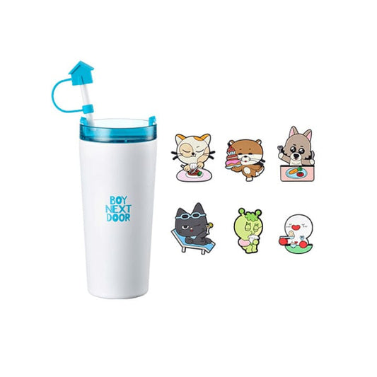 BOYNEXTDOOR - EDIYA X BBNEXDO OFFICIAL MERCH TUMBLER SET