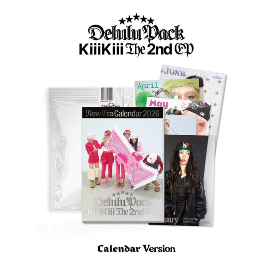 KIIIKIII - 2ND MINI ALBUM DELULU PACK (CALENDAR VER.)