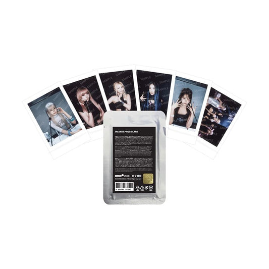 LE SSERAFIM - MADE MY NIGHT OFFICIAL MERCH INSTANT PHOTO CARD