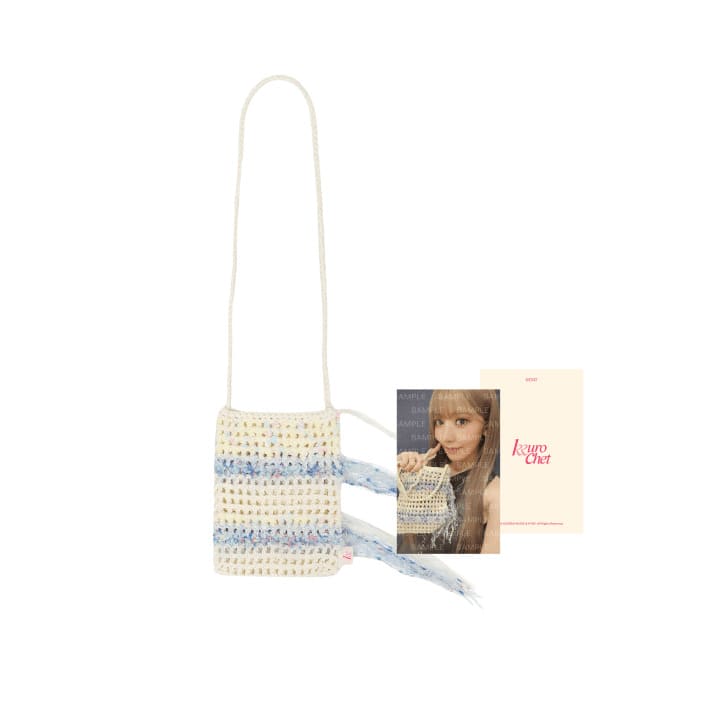 LE SSERAFIM - KKUROCHET OFFICIAL MERCH CROSSBODY BAG