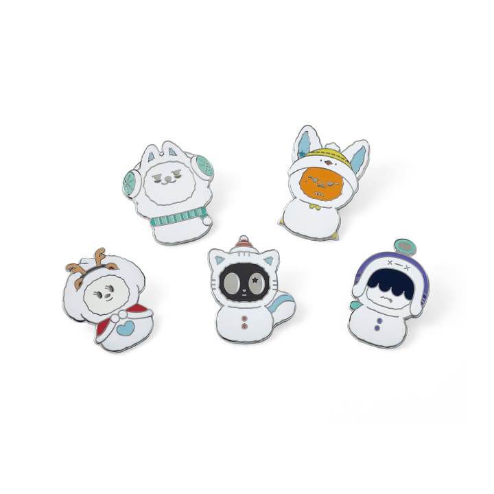 TXT - PPULBATU SNOW MAGIC OFFICIAL MERCH BADGE SET