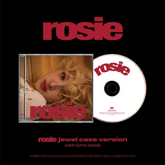 BLACKPINK ROSE 1st Studio Album rosie Jewel case ver