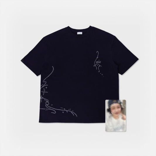 RED VELVET - FAN CONCERT A DAY IN RED & VELVET OFFICIAL MERCH T-SHIRT SET (NIGHT VER.)