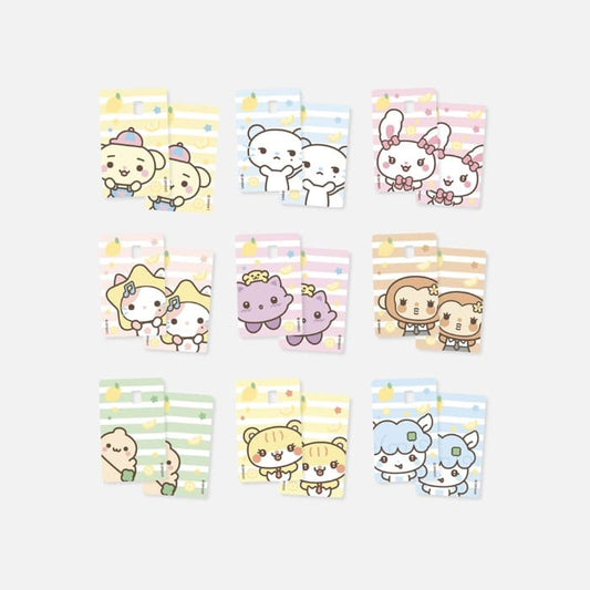 HEARTS2HEARTS2 - LEMON TANG OFFICIAL MERCH CARD COVER STICKER SET