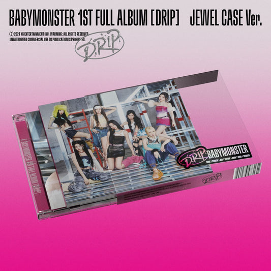 BABYMONSTER - 1ST FULL ALBUM DRIP JEWEL CASE VER.