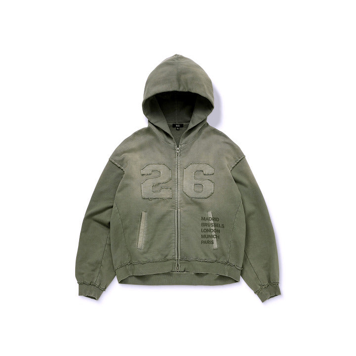 BTS - WORLD TOUR ARIRANG OFFICIAL MERCH ZIP-UP HOODIE (EUROPE)