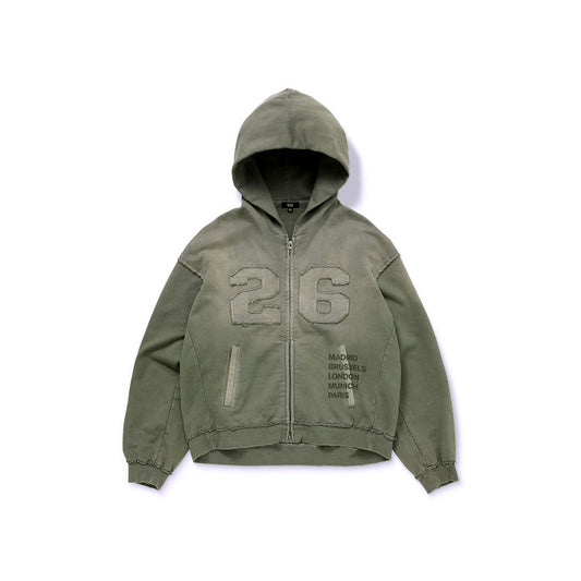 BTS - WORLD TOUR ARIRANG OFFICIAL MERCH ZIP-UP HOODIE (EUROPE)