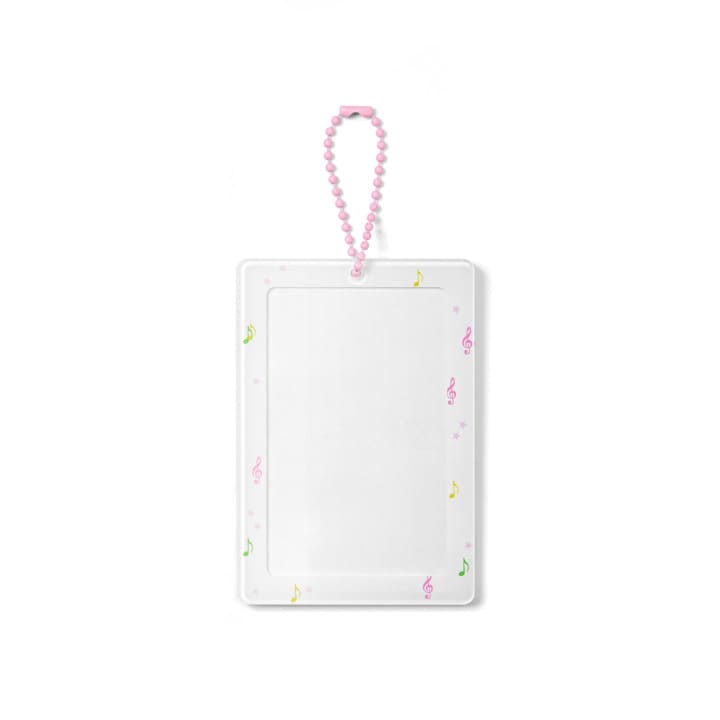 ILLIT - BREAK EVEN OFFICIAL MERCH KEYRING CHARM PHOTOCARD HOLDER