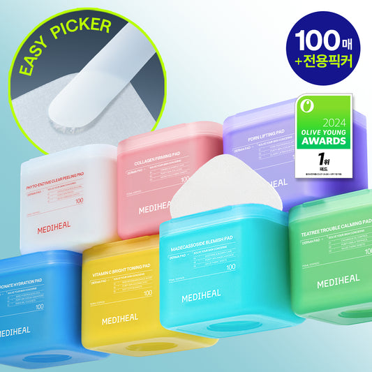 MEDIHEAL - TONER PAD 100 PADS