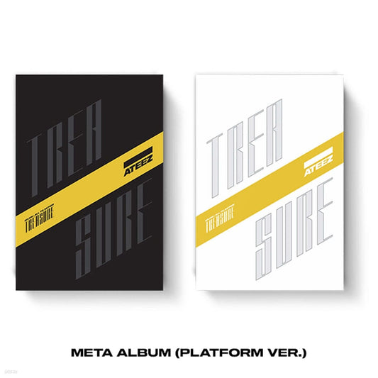 ATEEZ - TREASURE EP.FIN : All To Action Meta Album Platform version (A Version, Z Version) With Photocards, Postcards.
