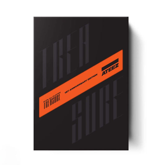 ATEEZ 1st Full Album TREASURE EP.FIN : All To Action 1st Anniversary Edition version with Photo booklet, Sticker, Photocards, Poster, Polaroid.
