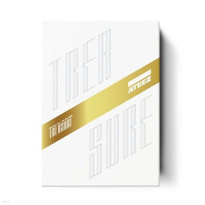ATEEZ 1st Full Album TREASURE EP.FIN : All To Action Photobook version (Z Version) With Disc, Sticker, Postcards, Photocards, Poster, Polaroid