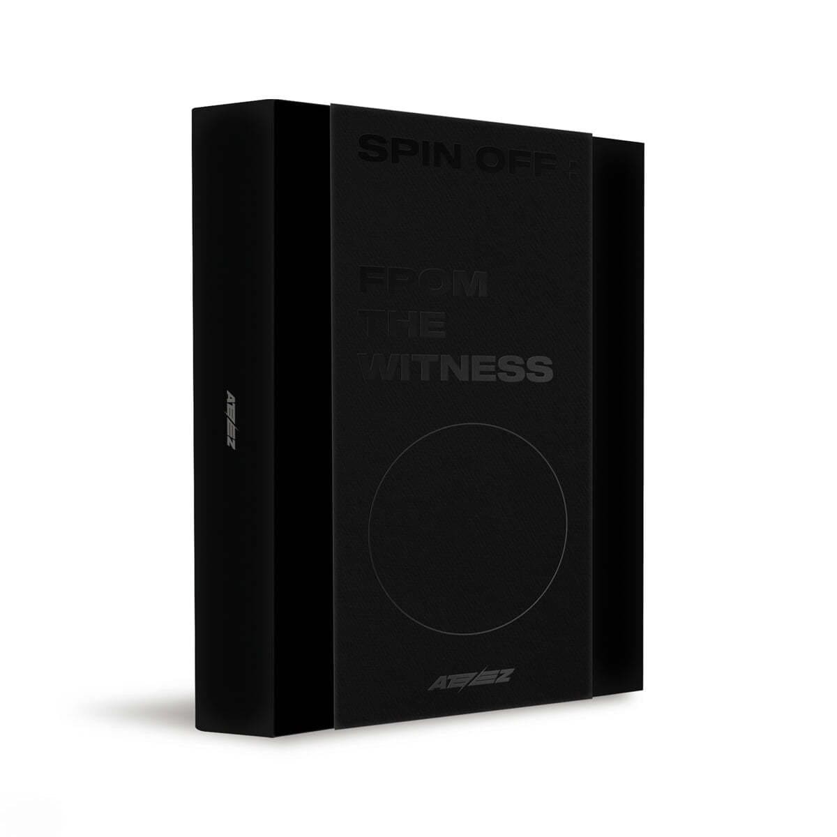 ATEEZ 1st Single Album SPIN OFF : FROM THE WITNESS Limited Edition version with Photo booklet, Bookmark, Photocards, Sticker, Folded poster.