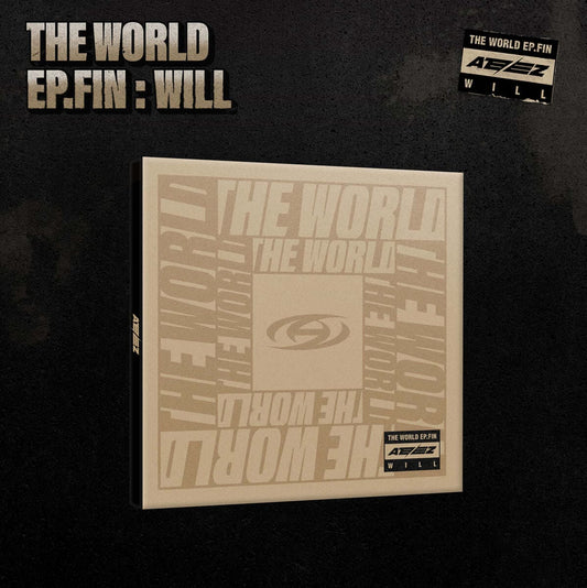 ATEEZ 2nd Full Album THE WORLD EP.FIN : WILL Digipak version with Booklet, Photocard, Sticker.