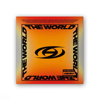 ATEEZ 8th Mini Album THE WORLD EP.1 : MOVEMENT (Z version) with Photo booklet, Sticker, Folded lyrics poster, ID Card, Photocard, Poster, Polaroid.