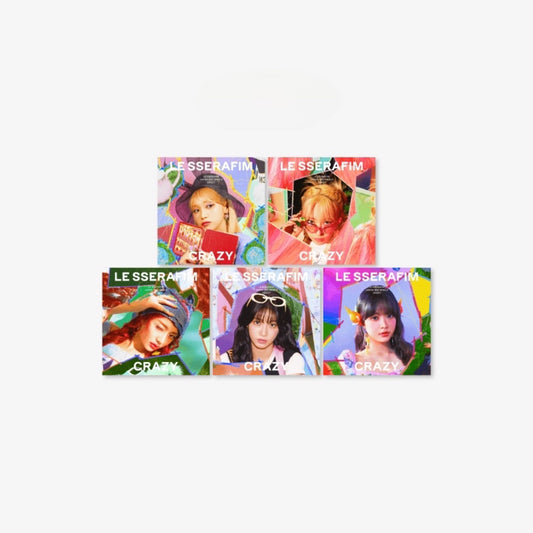 LE SSERAFIM - JAPAN 3RD SINGLE CRAZY SOLO JACKET