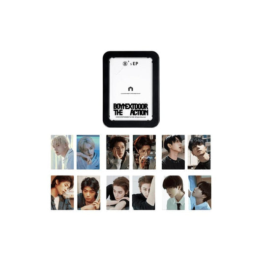 BOYNEXTDOOR - THE ACTION OFFICIAL MERCH BOYNEXTDOOR LENTICULAR MINI CARD TIN CASE SET